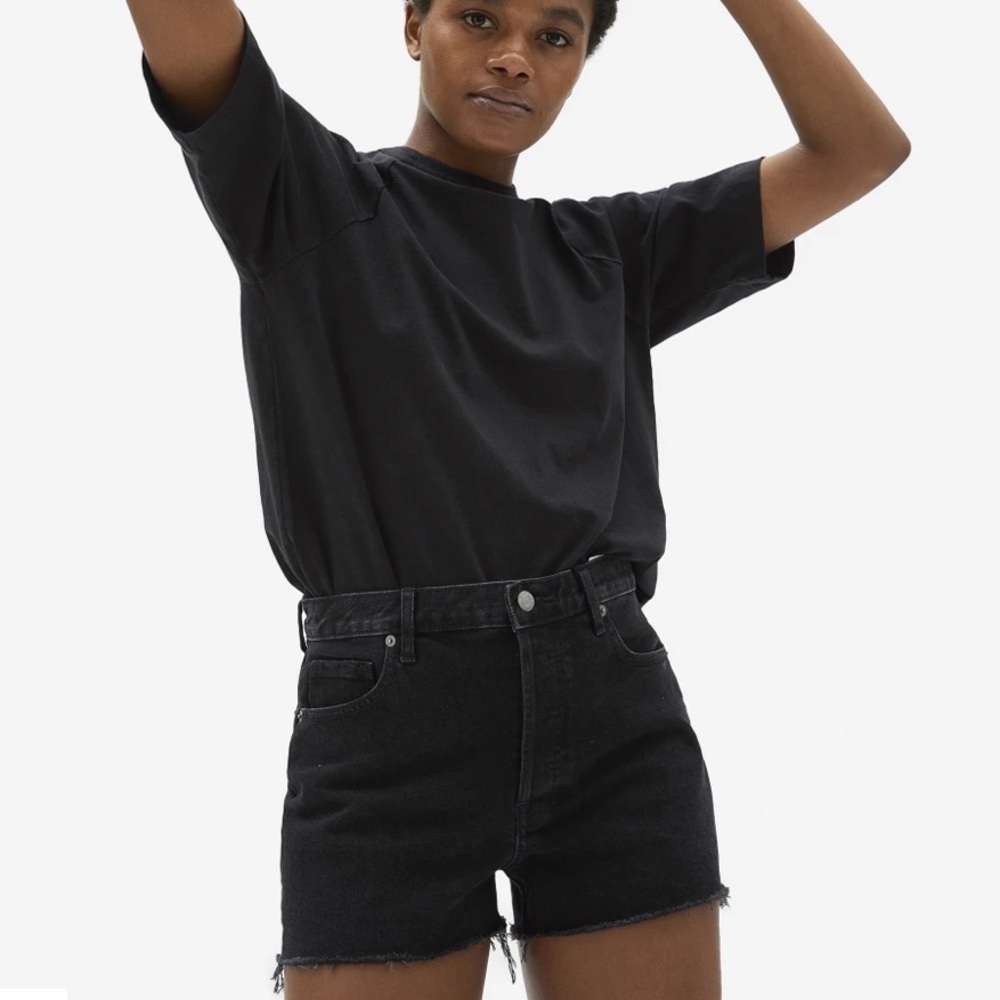 Black Everlane Cheeky Shorts
